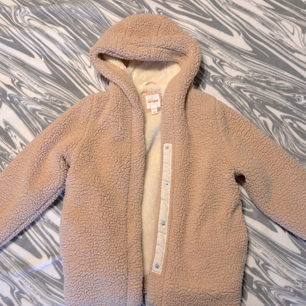 Teddy hooded jacket